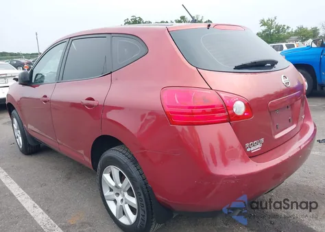 2008 Nissan Rogue S из США, поврежденный, VIN JN8AS58V08W145225
